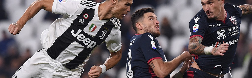  卡利亚里锋霸状态火热，帽子戏法助球队大胜而归